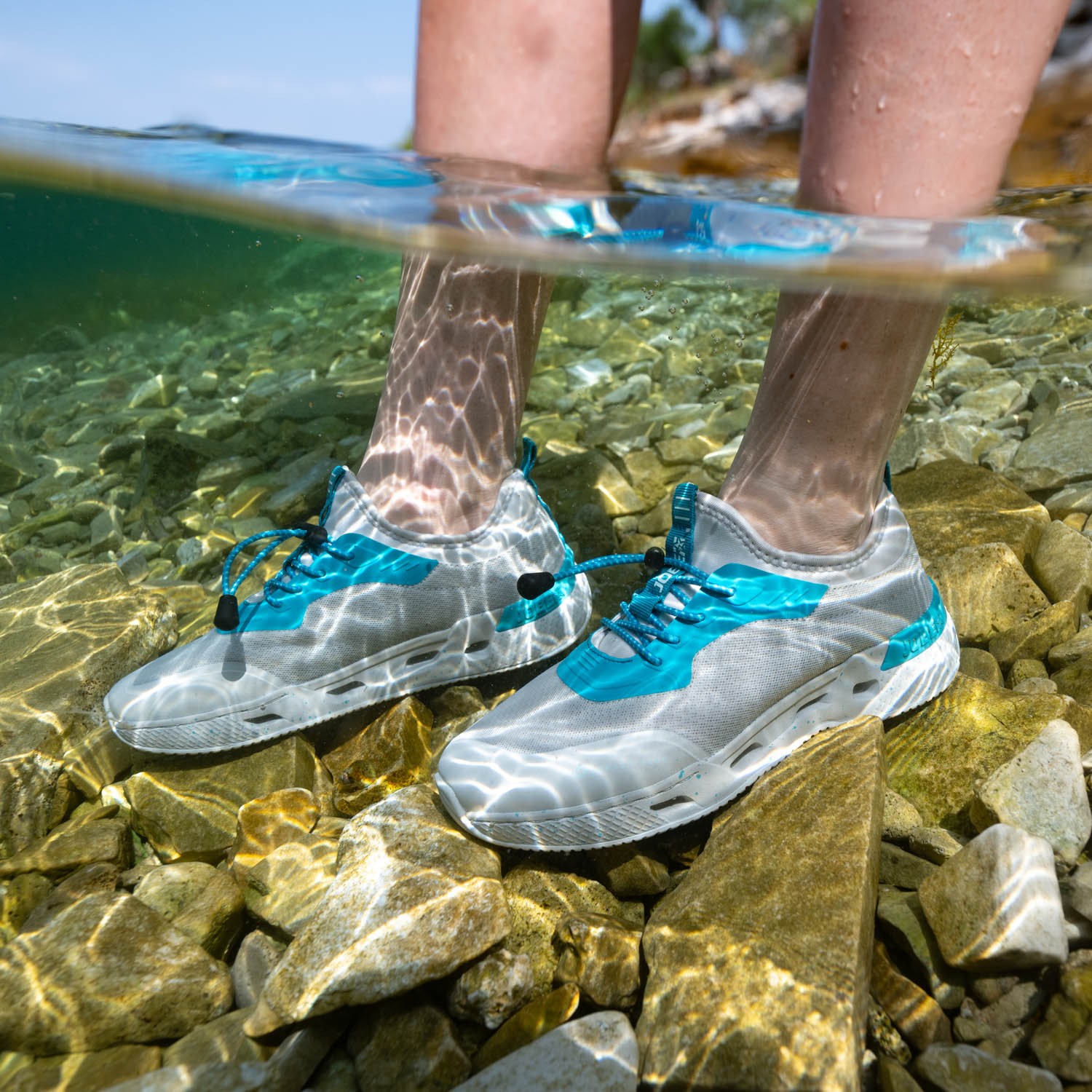 Гидротапки DISCOVER SNEAKER SILVER GREY гидрокроссы