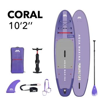 Серф Сап Aqua Marina Coral (Night Fade) 10'2"