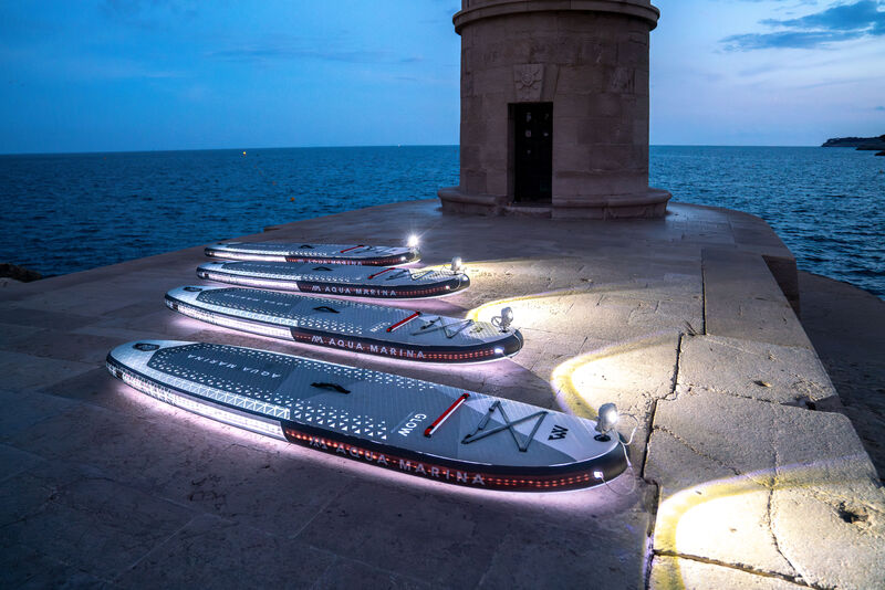 Серф Сап Aqua Marina Glow 10'4" Серф Сап Aqua Marina Glow 10'4"