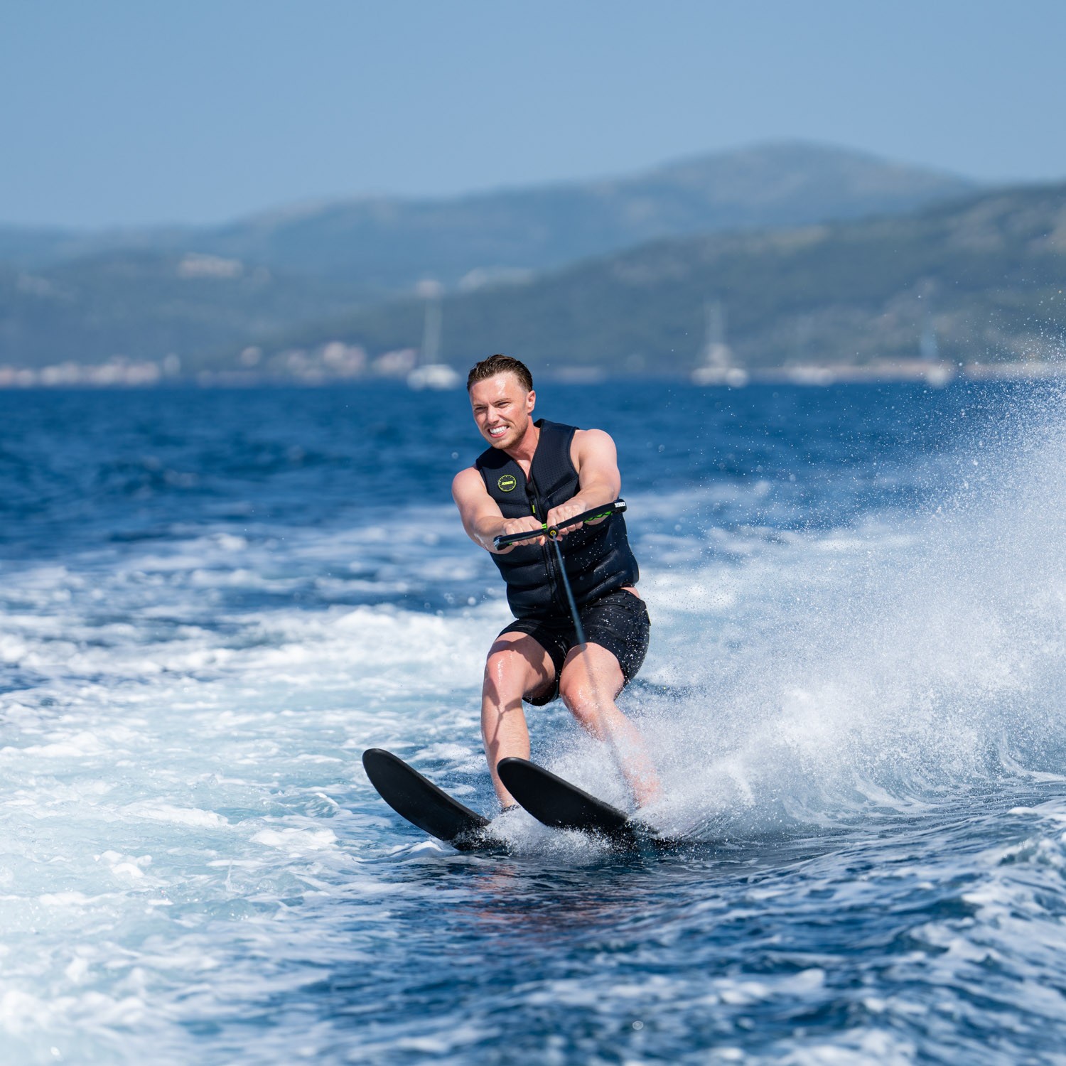 Водные лыжи Allegre Combo Water Skis Blue Водные лыжи Allegre Combo Water Skis Blue