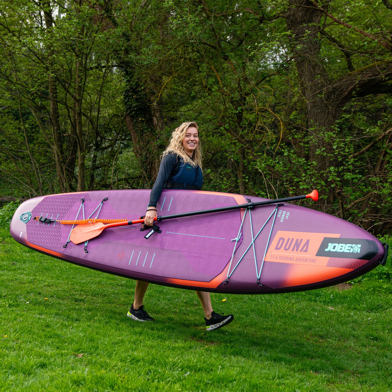 Серф сап JOBE AERO DUNA SUP BOARD 11.6 PACKAGE PURPLE Серф сап JOBE AERO DUNA SUP BOARD 11.6 PACKAGE PURPLE