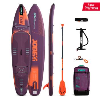 Серф сап JOBE AERO DUNA SUP BOARD 11.6 PACKAGE PURPLE