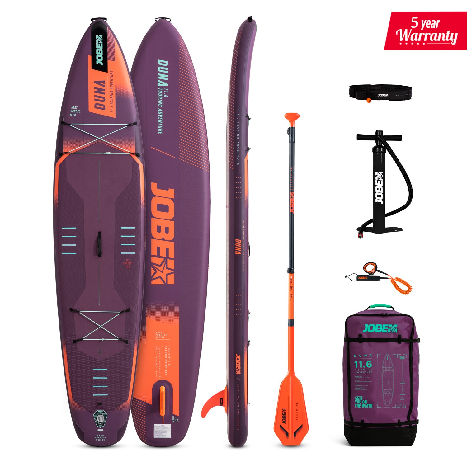 Серф сап JOBE AERO DUNA SUP BOARD 11.6 PACKAGE PURPLE Серф сап JOBE AERO DUNA SUP BOARD 11.6 PACKAGE PURPLE