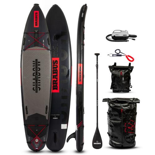Серф сап BRABUS X JOBE SHADOW 11.6 LIMITED EDITION INFLATABLE PADDLE BOARD PACKAGE 23