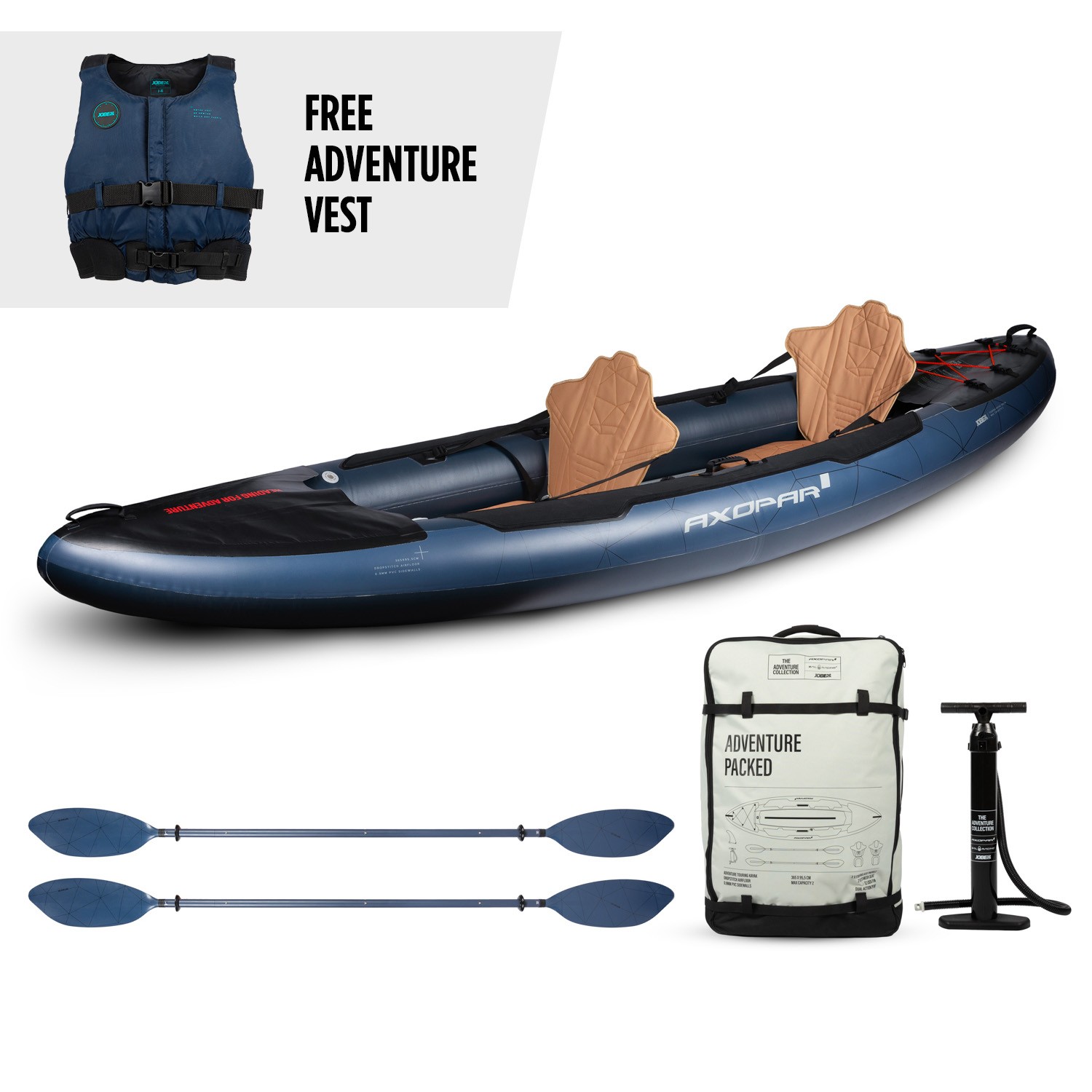 Каяк Axopar Adventure Gama Inflatable Kayak Каяк Axopar Adventure Gama Inflatable Kayak