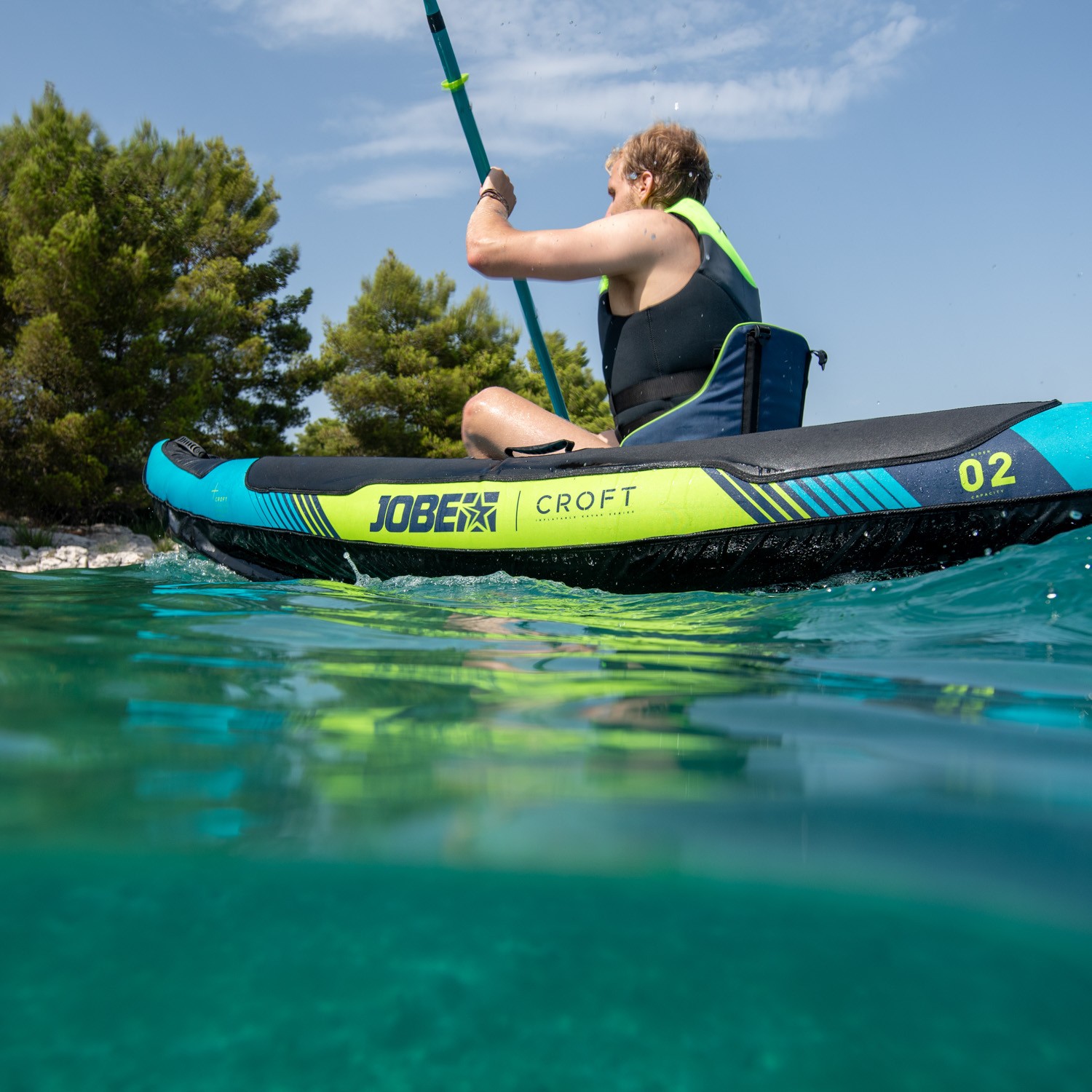 Каяк JOBE CROFT INFLATABLE KAYAK Каяк JOBE CROFT INFLATABLE KAYAK