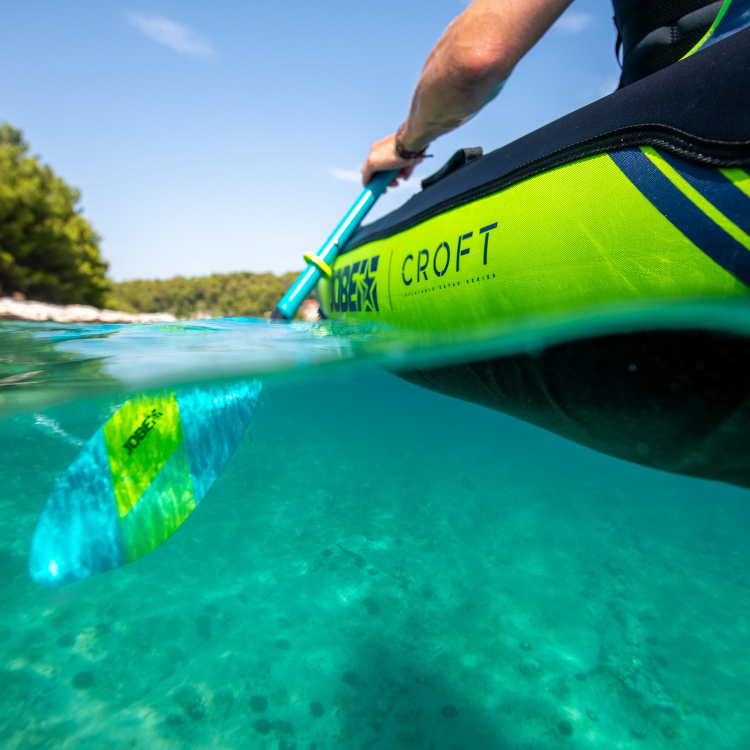 Каяк JOBE CROFT INFLATABLE KAYAK Каяк JOBE CROFT INFLATABLE KAYAK